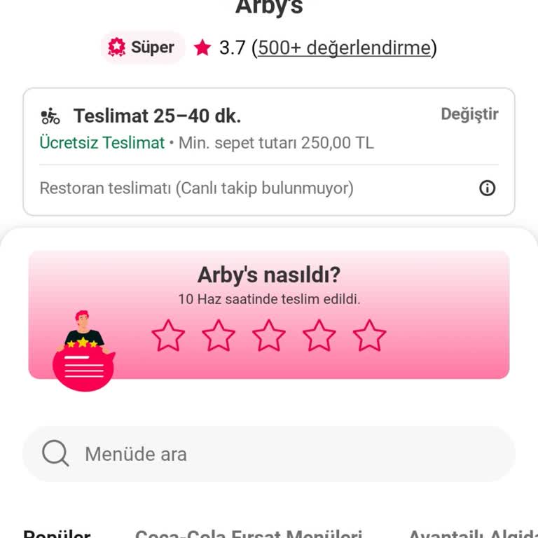 Yemeksepeti Teslimat Gecikmesi ve Yardım Sisteminin Çökmüş Olması