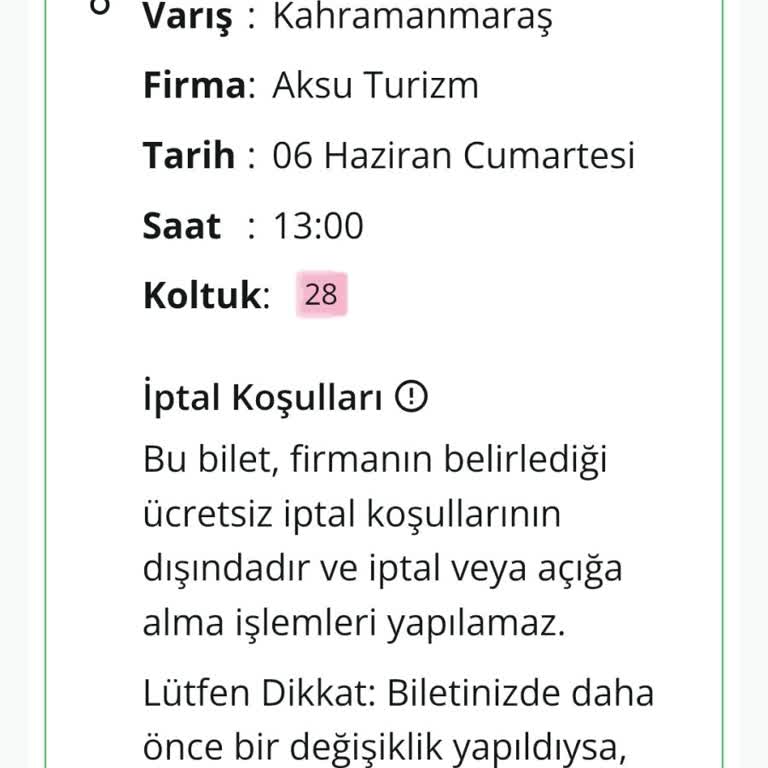 Enuygun Bilet İadesi 650 TL Yansımıyor