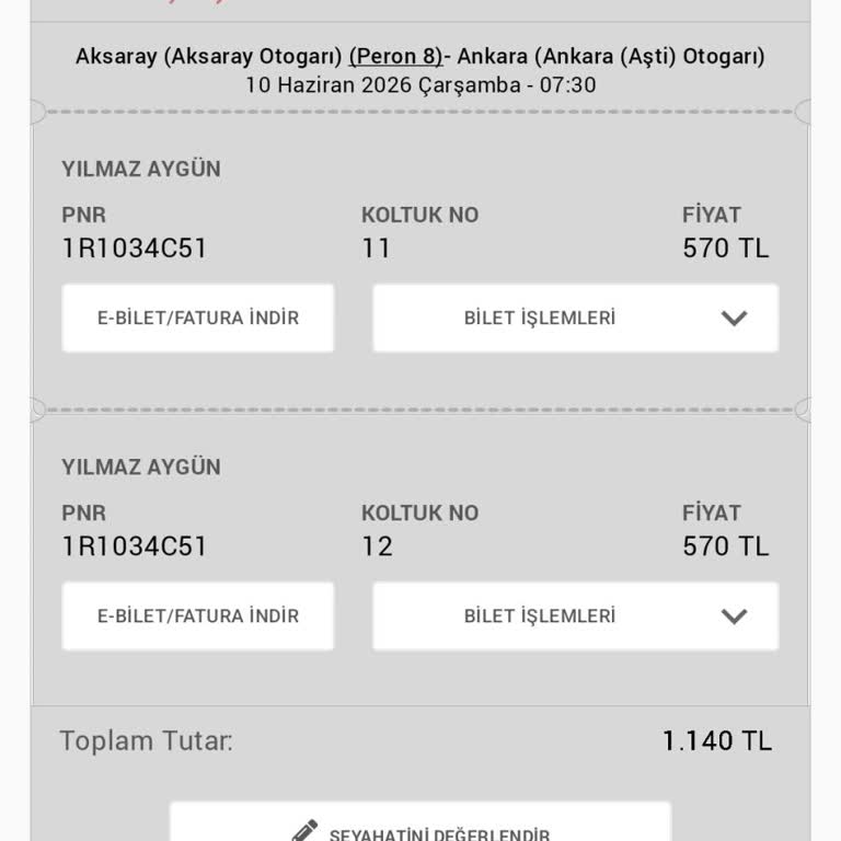 Durakta Durmayan Otobüs Nedeniyle Hastaneye Geç Kalma Ve Bilet İadesi Talebi
