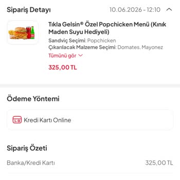 Yanlış Sipariş Ve Kurye Davranışı Nedeniyle Ücret İadesi Talebi