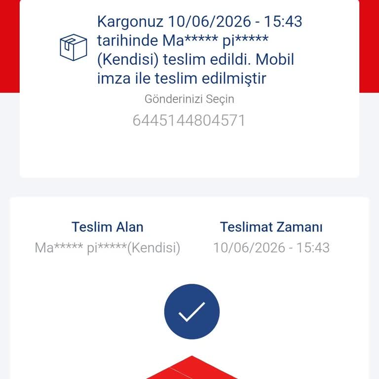 Onay Alınmadan Kargo Başka Bir İşletmeye Teslim Edildi