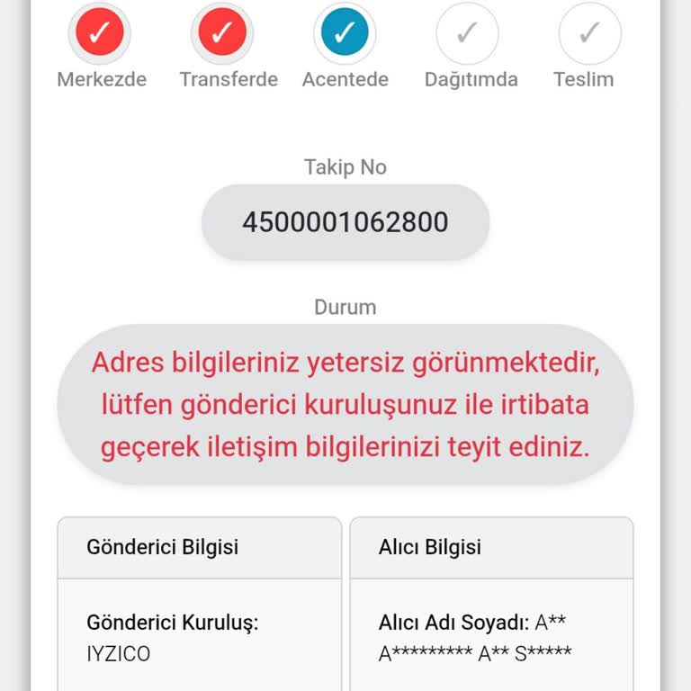 Kuryenet'in Yanıltıcı 'Adresinizde Yoktunuz' Notu ve Teslimat Gecikmesi