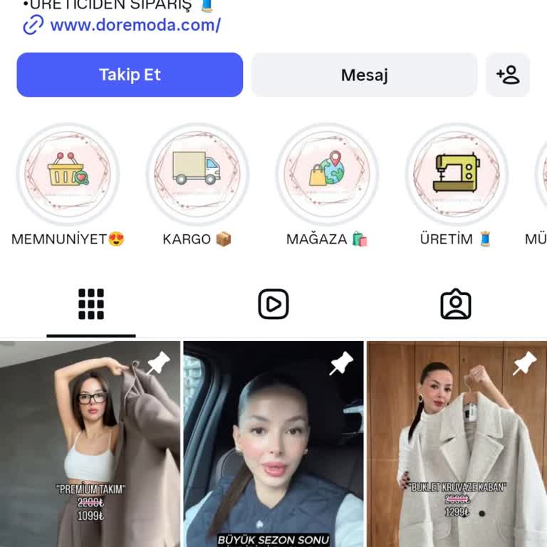 Dore Moda Instagram Üzerinden Sipariş Ödeme Gitti ve Cevap Yok