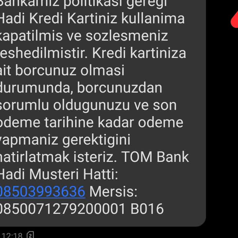 Ana Hesap Ve Kredi Kartı İzinsiz Kapatıldı, Açıklama Talebi