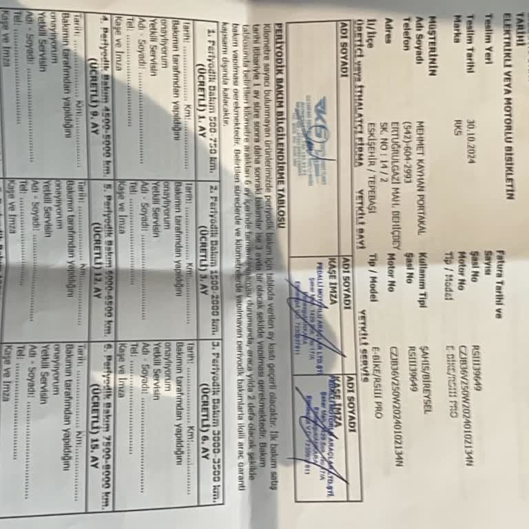 Garanti Dışı Pedal Sensörü Arızası Ve Haksız Ücret Talebi