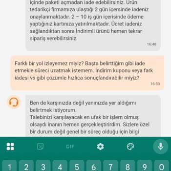 Trendyol'dan Aldığım Süpürge İçin 1.630 TL Fiyat Farkı İadesi Geri Gelmedi