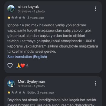 A Plus AVM’de Turkcell Bayisi Ücretini İşlemeye Almadığı İçin Müşteri Çifte Ödeme Yaptı