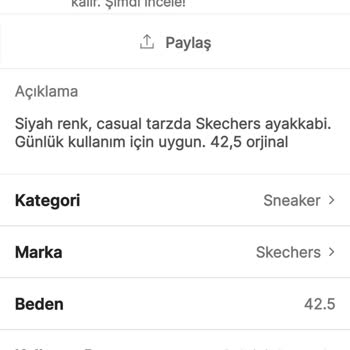 Gardrops'ta Skechers Ayakkabı Yanıltıcı Durumda Gönderildi, Tam İade Ve Satıcıya Yaptırım Talebi