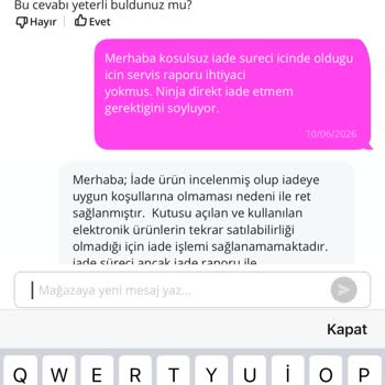 N11 Şikayeti