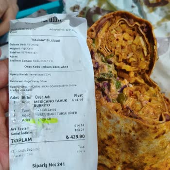 Yanlış Burrito Ve Cevapsız Müşteri Desteği