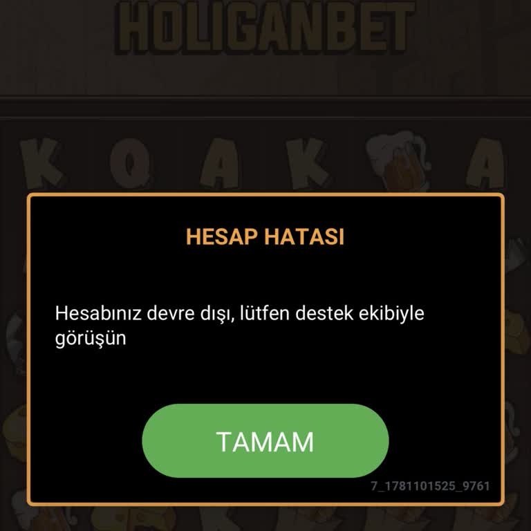 Holiganbet Bonuslu Hesabım Gerekçesiz Engellendi, Canlı Destek Erişimi Kesildi