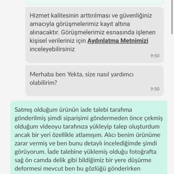 Dolap'ta Yanıltıcı Alıcı İddiası Nedeniyle Haksız İade