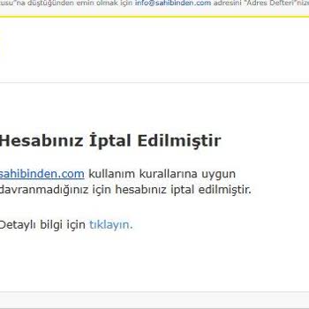 Hesabımın Nedensiz Kapatılması Ve Müşteri Hizmetindeki Saygısız Tavır