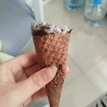 Balıkesir Bandırma A101’de Algida Cornetto Dondurmasının Yumuşak Külahı Ve Buzlanması