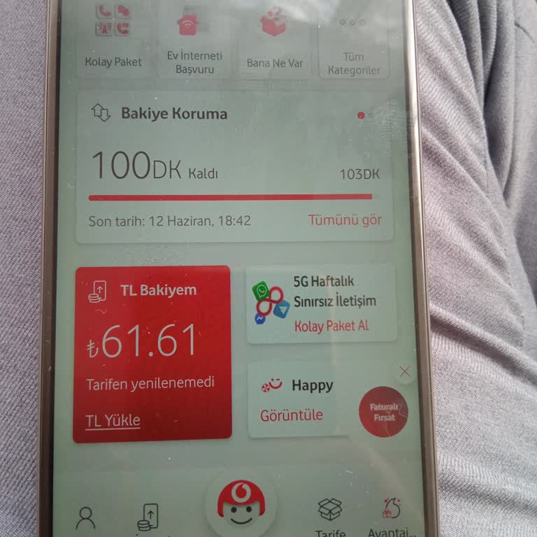 İzinsiz 100 Gani Dakika Paketi Ücret İadesi Talebi