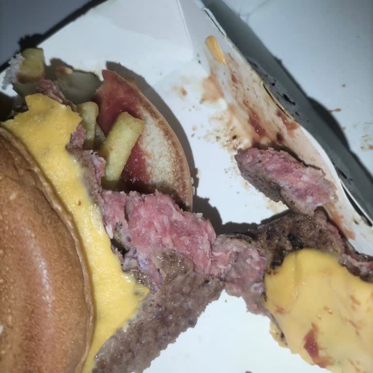 Mc Donald’s Siparişinde Çiğ Burger Ve Yanlış Boyutlu Patates Kızartması İçin İade Talebi