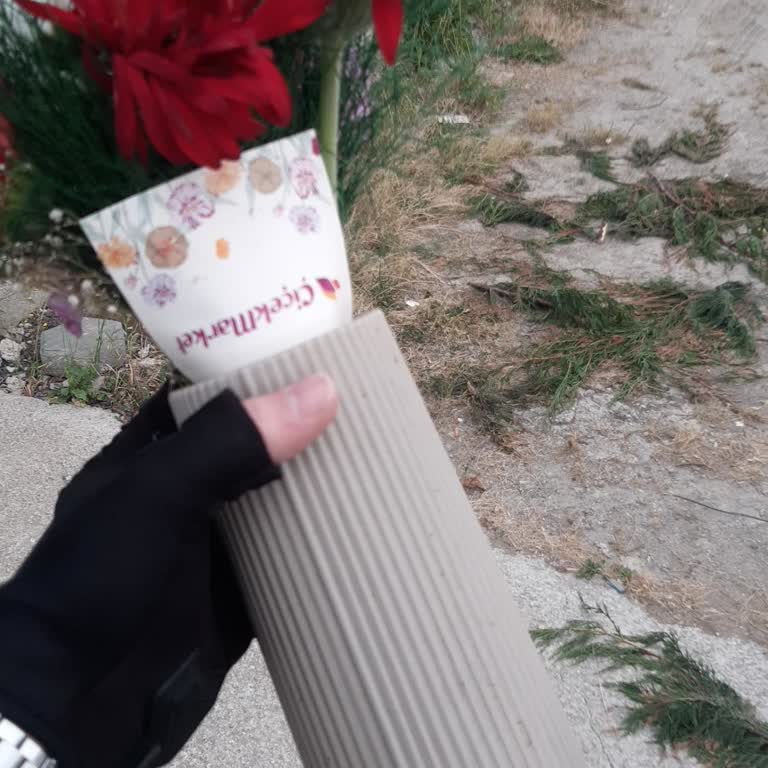 Sipariş Edilen Çiçek Ve Vazo Yanlış Gönderildi, Yeniden Hazırlama Talebi