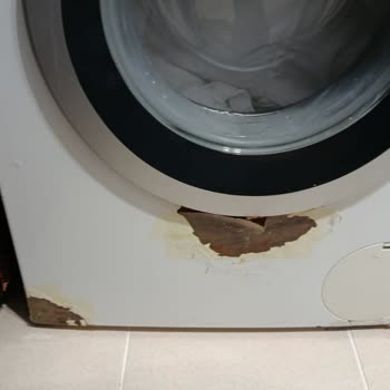 Bosch Çamaşır Makinesinin Ön Kapak Paslanması Ve Boya Çözülmesi Sorunu