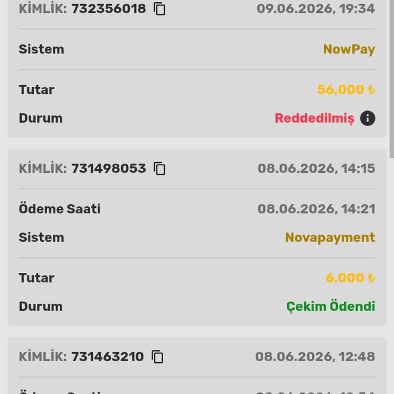 Bayconticasino Esas Kazancım Olan 56.000 TL Tarafıma Ödenmedi