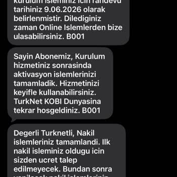 İnternet Nakil Talebinde Gerçekleşmeyen Randevu Ve Yanıltıcı Kapanış