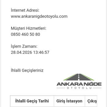 Erg Otoyol’da Düzenli Ödemelerime Rağmen Haksız Borçlandırma Ve İcra Takibi