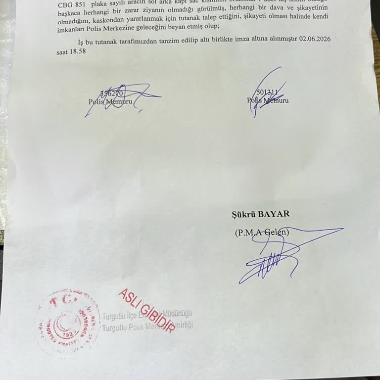 Küçük Çizik İçin 10 Bin TL Ücret Ve İcra Tehdidi