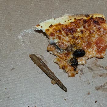 Pizza İçinde Tahta Parçası Bulunması Hijyen Ve Güven Sorunu Olarak Değerlendirilmeli