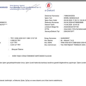 TurkNet Taklidiyle 5000 TL Sahte Modem Siparişi Ve İade Talebi