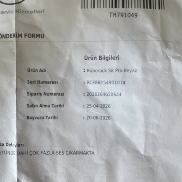 Roborock S8 Pro Paspas Su Vermiyor Ve Müşteri Hizmetleri Cevap Vermiyor