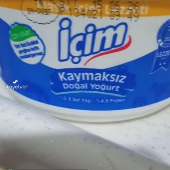 İçim Yoğurt Acı Ve Sarı