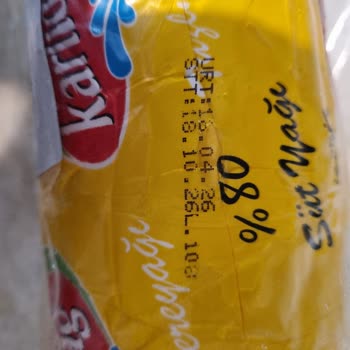 Karlıdağ Tuzlu Tereyağında Aşırı Koku Nedeniyle Kullanılamazlık