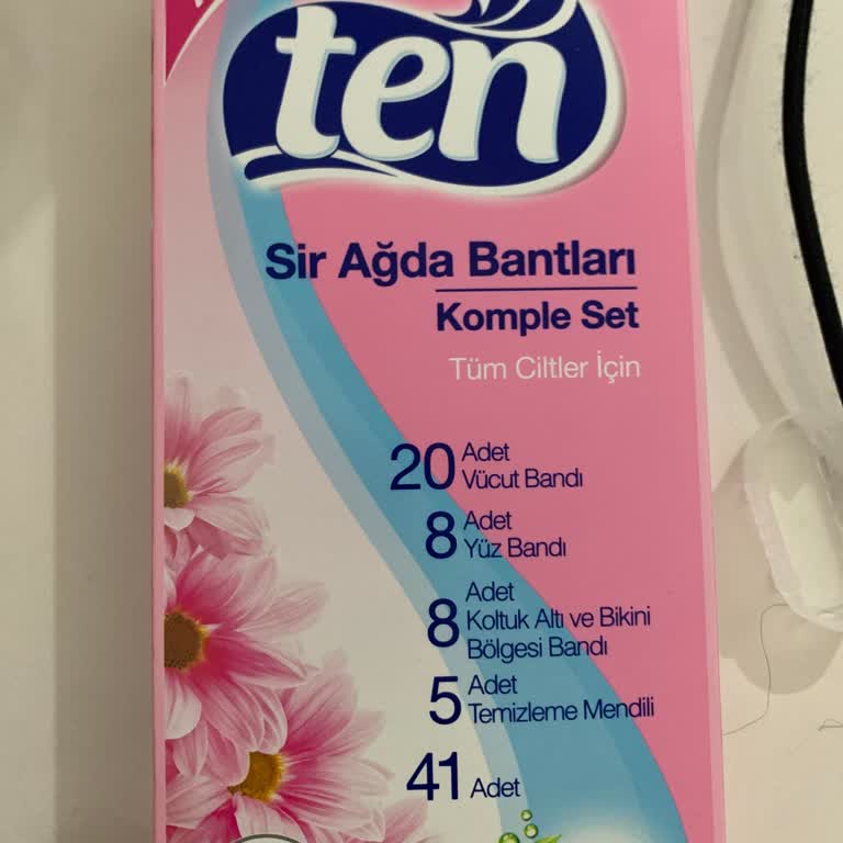 Şok Marketler Ten Marka Ağda Bandı Şikayeti