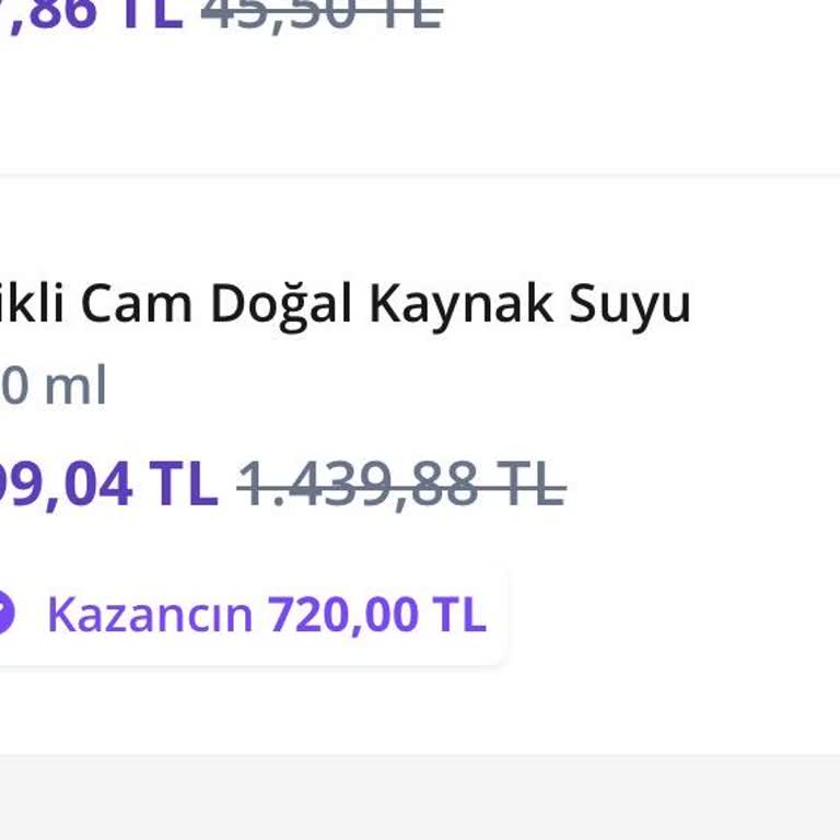 Eksik Getir Siparişi: 6 Şişe Su Eksik Ve Müşteri Temsilcisinin Suçlayıcı Üslubu