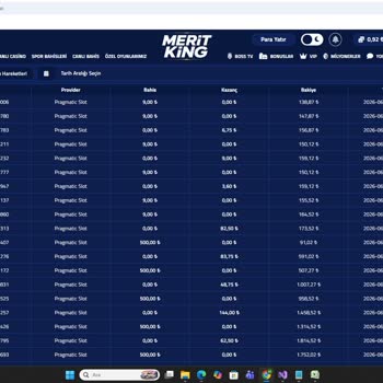 Meritking Slot Oyunlarında 500.000 TL Kayıp ve Adaletsiz Müşteri Desteği