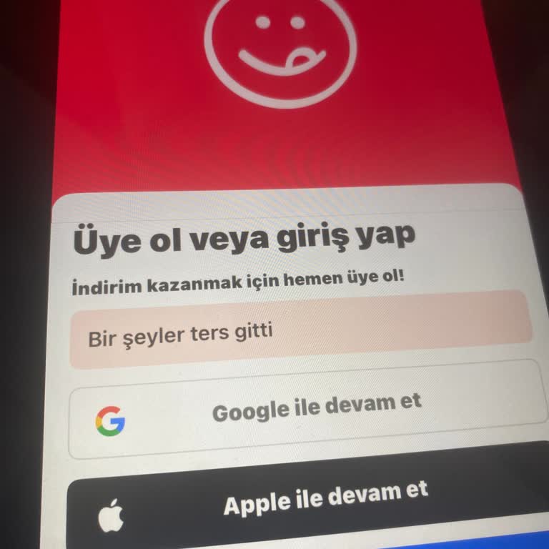 Yeni Kullanıcı Hesabım Giriş Hatası Ve Hoş Geldin Kuponu Kullanılamıyor