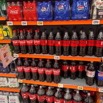 Bahçeşehir Asmalı Migros Şubesinde 1 Litre Coca Cola Sürekli Stok Dışı