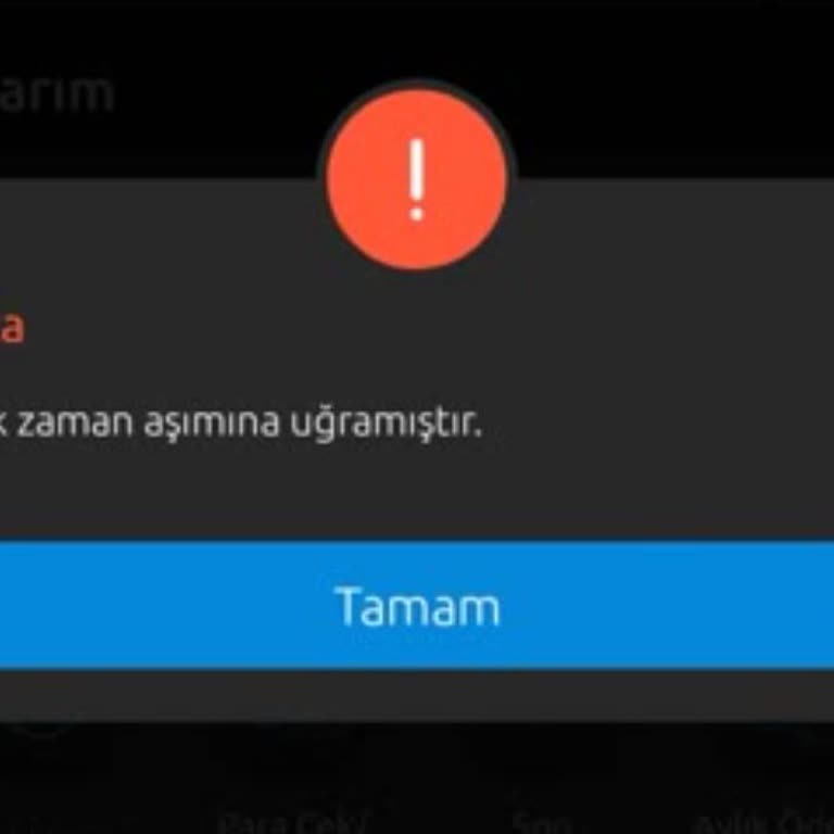 Oppo Reno 2z'de Yapı Kredi Mobil Uygulamasında Sürekli Zaman Aşımı Hatası