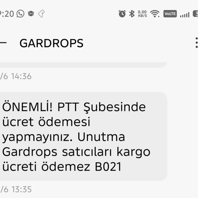 Gardrops İzinsiz Kargo Ücreti Kesintisi ve Yanıltıcı Ücretsiz Kargo Bilgisi