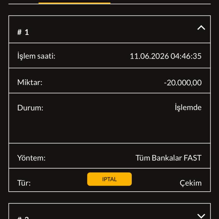 20.000 TL Fast Havale İşleminin Gecikmesi Ve Canlı Destek Eksikliği