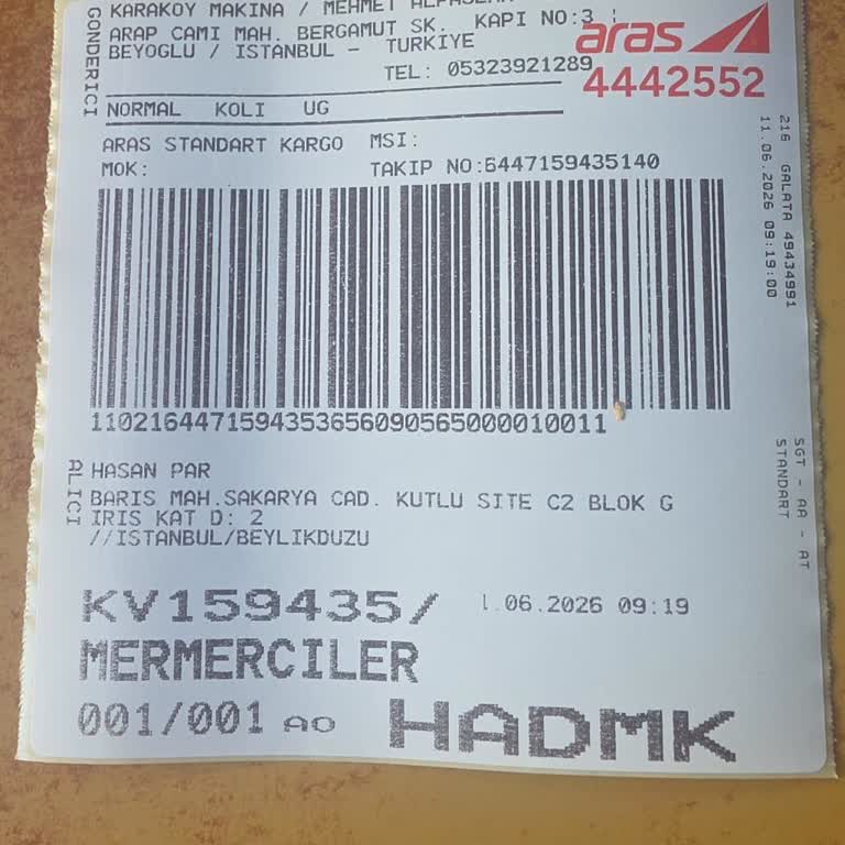 Aras Kargo Takip Sistemi Çalışmıyor, Kargom Görünmüyor