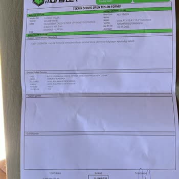 Garantisi Biten Monster Laptopta Çift Anakart Arızası Ve 17 Bin TL Tamir Talebi