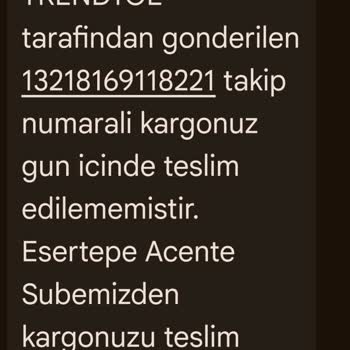 Trendyol Siparişim 12 Gün Geçmesine Rağmen Gelmedi Ve İade Talebim Cevapsız Kaldı