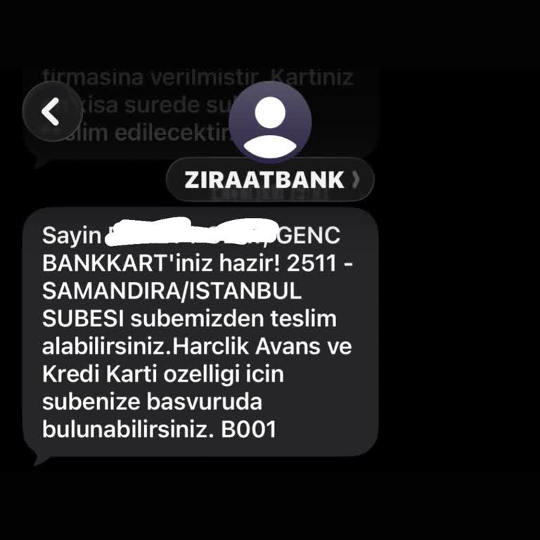 Ziraat Bankası Genç Kart Teslim Edilmedi Ve Online Kullanılamıyor