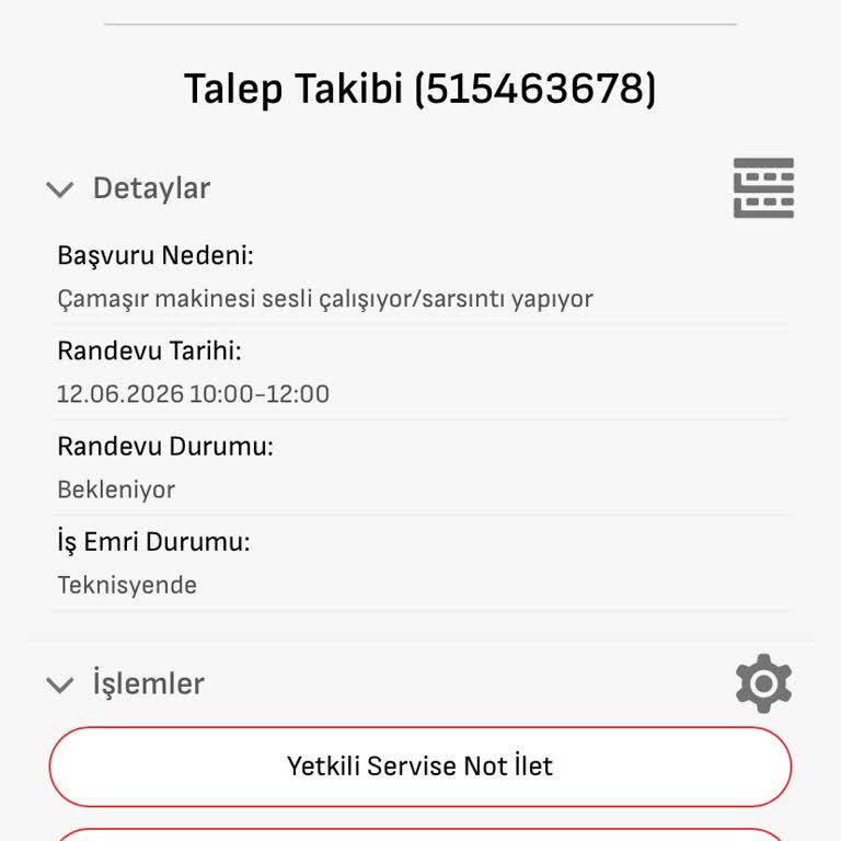 Arçelik Aşırı Titreme ve Ses Sorunu Servis Onarımını Erteledi