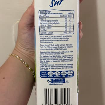 Laktozsuz Süt Değil Su: Sütaş Ürün Kalitesi Şikayeti