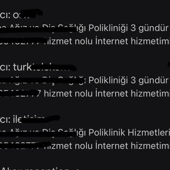 İş Yerinde Fiber İnternet Kesintisi Nedeniyle Ağır Mağduriyet Ve Acil Çözüm Talebi