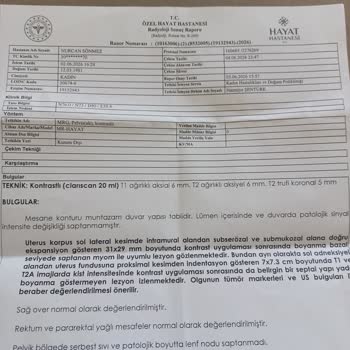 Bursa Hayat Hastanesi Acil Serviste Yanlış Damar Yolu Açılması Ve Şiddetli Ağrı Şikayeti