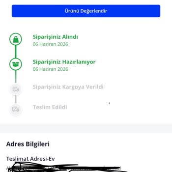Pazarama Sipariş Kargoya Verilmedi Ve Yorum Yayımlanmadı