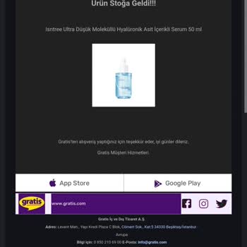 Gratis’te Stok Bildirimleri Yanıltıcı, İndirim Şeffaflığı Eksik