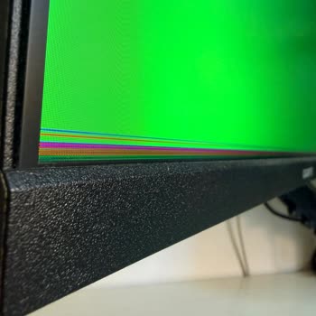 Monitör Çizgi Arızası İçin Garanti Kapsamı Reddedildi